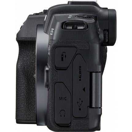 Canon EOS RP Full-Frame Mirrorless Camera Body Backpack Extra Battery Kit Mic Bundle