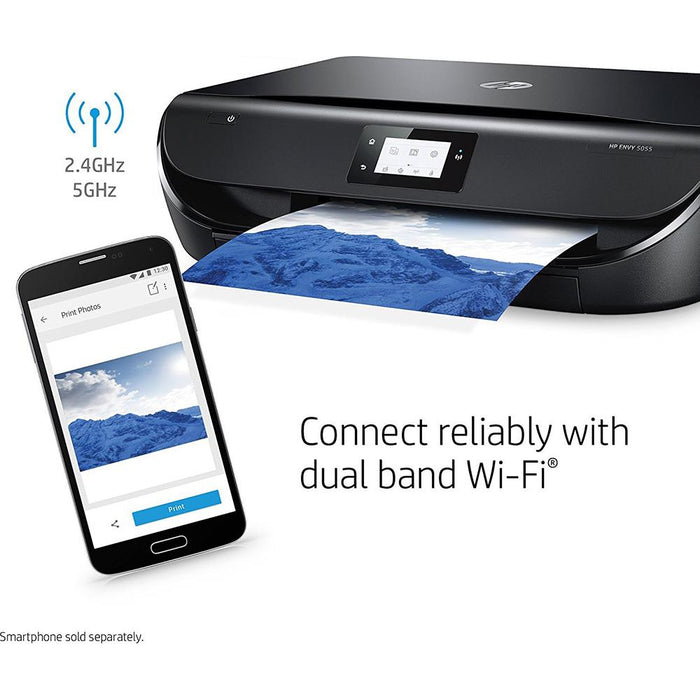 Hewlett Packard Envy Photo 5055 Wireless All-In-One Color Inkjet Printer (M2U85A)