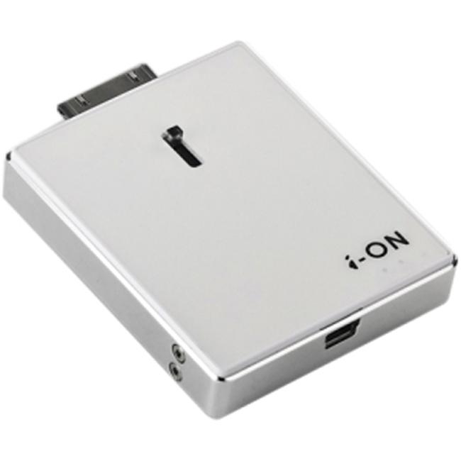 i-ON 1400mAH Portable Battery Stick - 30-Pin Adapter for Apple iPod / iPhone IB-19WH