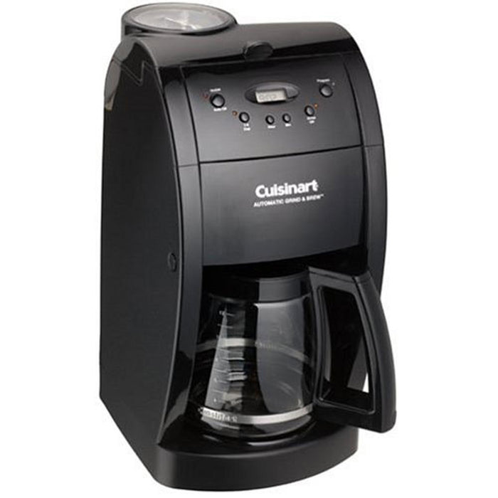 Cuisinart DGB-500BKFR Grind & Brew 12-Cup Coffeemaker (Refurb) w/ Warranty Bundle