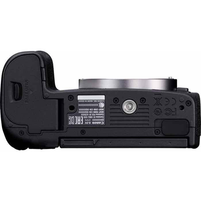 Canon EOS R Mirrorless Camera Body with EF-EOS R Lens Adapter & Grip EG-E1 Bundle