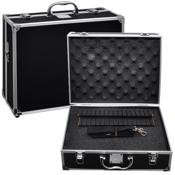 Xit Hard-sided Photographic Equipment Case with Pick & Pluck Foam, Small (Black)