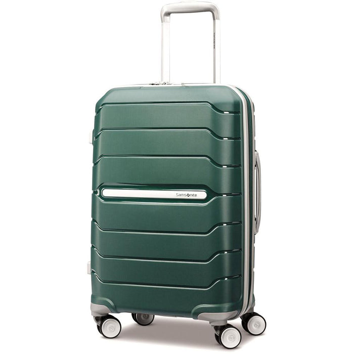 Samsonite Freeform 28" Hardside Spinner Luggage Green + Scale and Pillow
