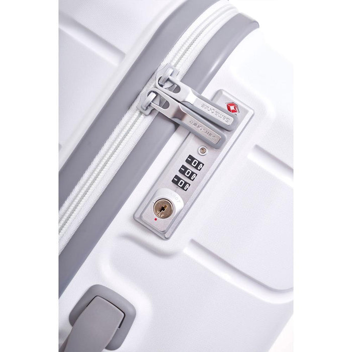 Samsonite Freeform 28" Hardside Spinner Luggage White + Scale and Pillow