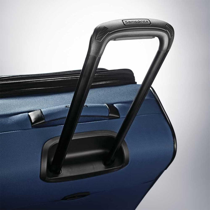 Samsonite Leverage LTE Spinner 20 Carry-On Luggage Blue + Scale and Pillow