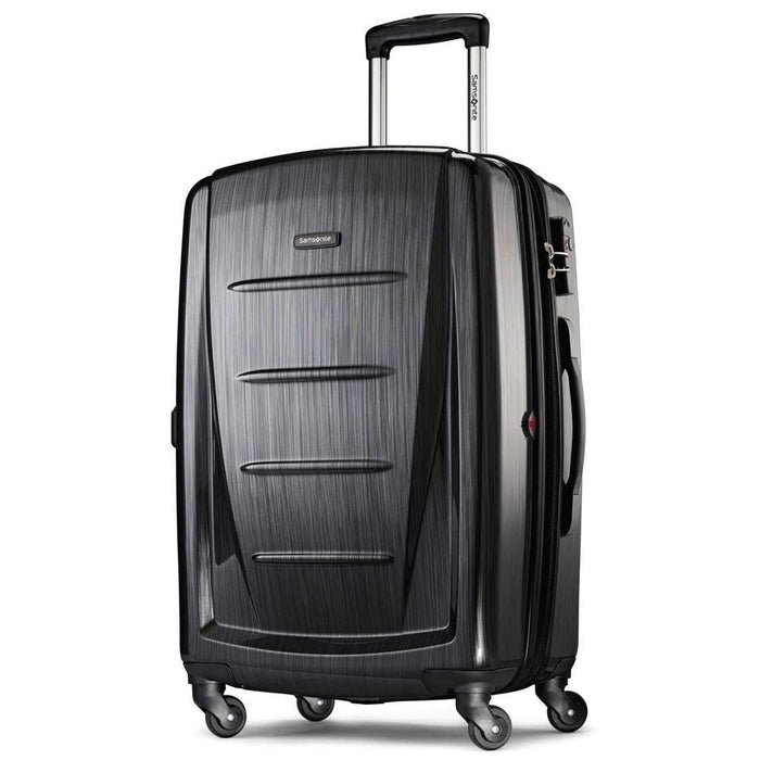 Samsonite Winfield 2 Fashion HS Spinner 24" Brushed Anthracite+Scale and Pillow