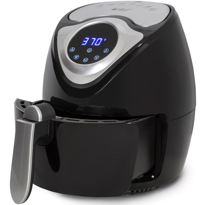 Deco Chef 3.7QT Electric Oil-Free Digital Air Fryer w/ Oven Mitt and Spice Mill