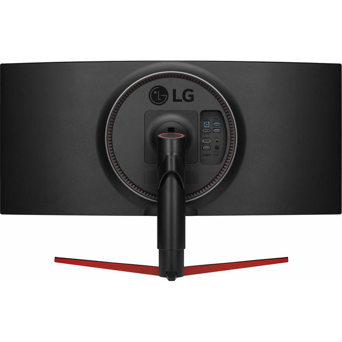 LG 34" UltraWide QHD Curved LED G-SYNC Gaming Monitor w/ Software + Warranty Bundle