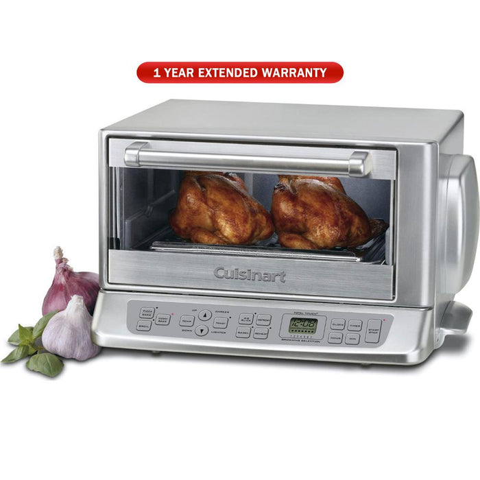 Cuisinart Exact Heat Convection Toaster Oven Broiler + 1 Year Extended Warranty