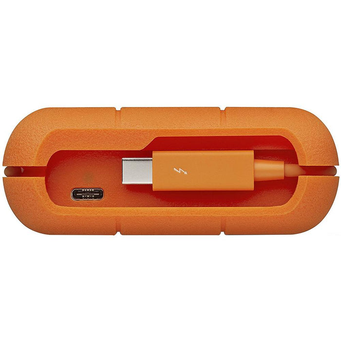 LaCie STFS5000800 Rugged Thunderbolt USB-C 5TB Portable Hard Drive - Open Box