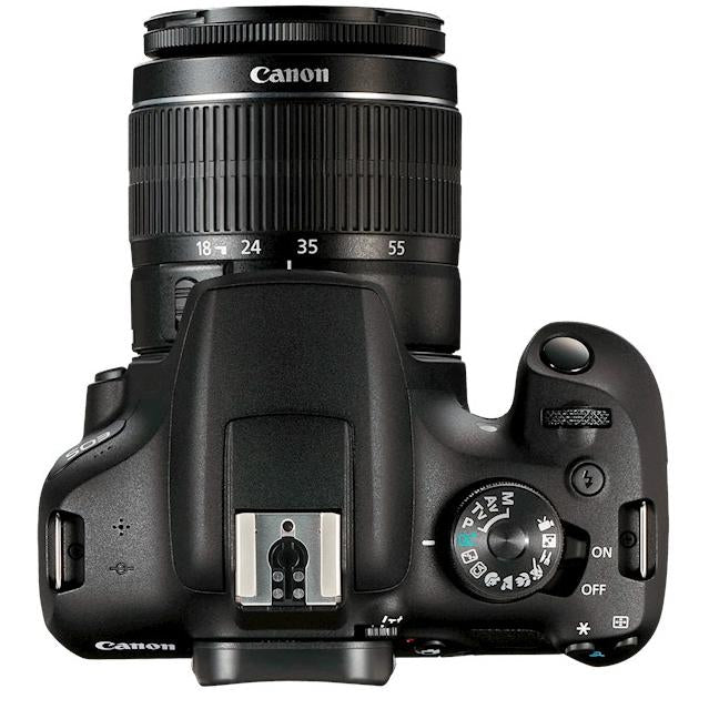 Canon EOS Rebel T7 DSLR Camera w/ 18-55mm II + 75-300mm III Dual Lens Kit Pro Bundle
