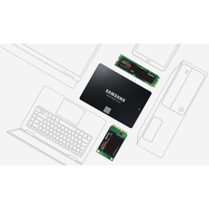 Samsung 1TB Solid State Drive 860 EVO 2.5" SATA III - Open Box