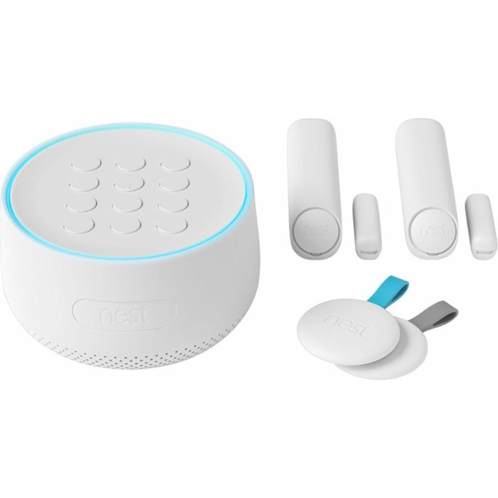 Google Nest Secure Alarm System Starter Pack + Mini Smart Speaker Charcoal