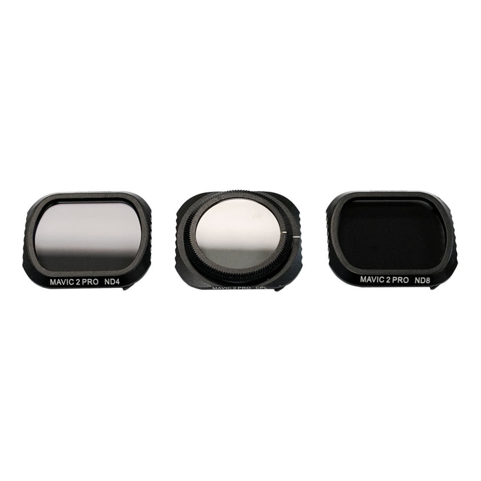 Deco Gear 3-Piece Filter Kit (CPL+ND4+ND8) for Camera on the DJI Mavic 2 Pro