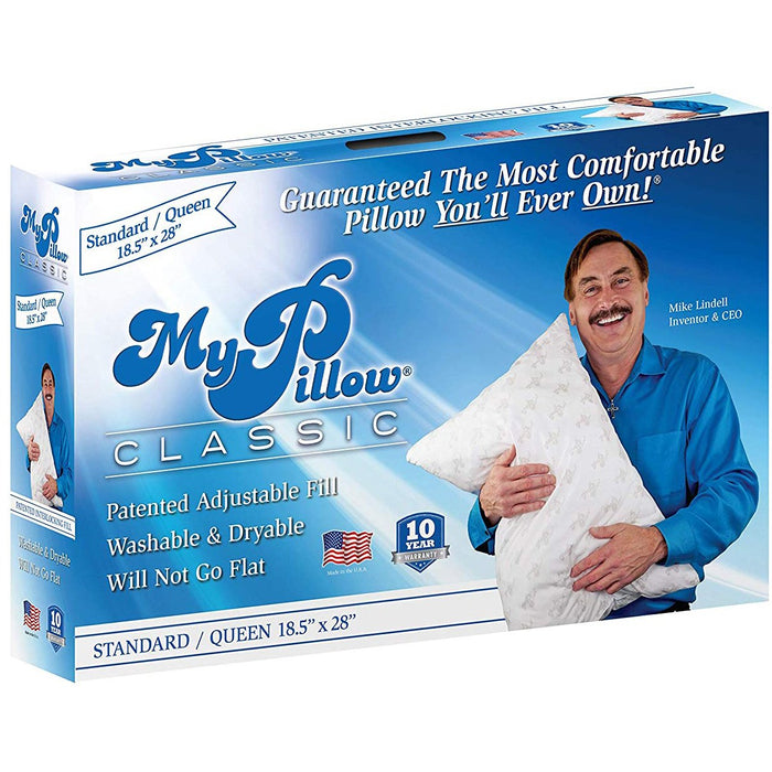 MyPillow Classic Series Standard/Queen Firm Fill Pillow