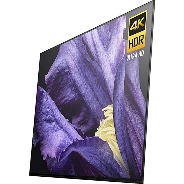 Sony 65" 4K UHD Smart BRAVIA OLED TV 2018 Model + Keyboard + Wall Mount Kit
