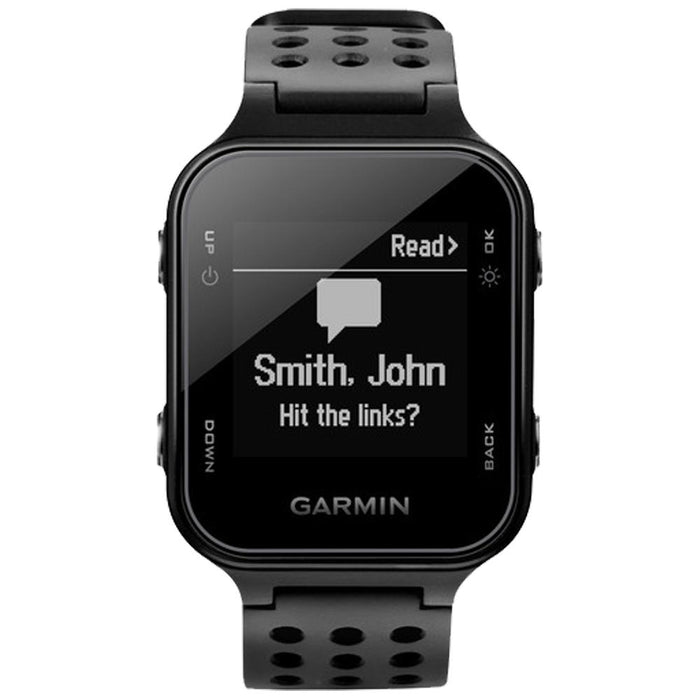 Garmin Approach S20 GPS Golf Watch, Black w/ Golf Accessories Bundle