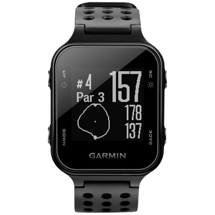 Garmin Approach S20 GPS Golf Watch, Black w/ Golf Accessories Bundle