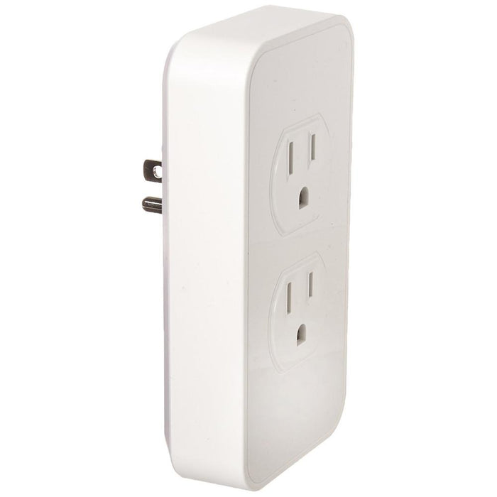 SimplySmartHome by Switchmate Snap-on Smart Power Outlet with Voice Controls Refurbished 2 Pack