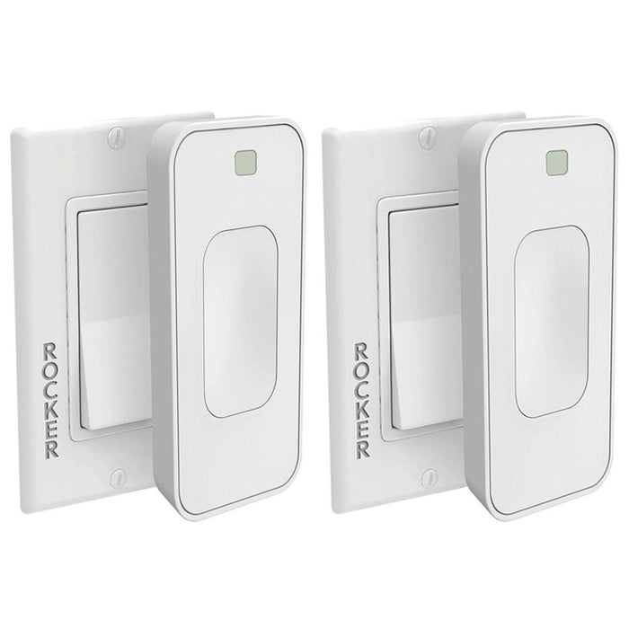 SimplySmartHome by Switchmate Motion Activated Instant Smart Light Switch Rocker Listens 3 White Refurb 2 Pack
