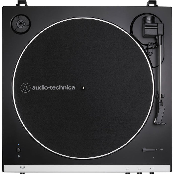 Audio-Technica AT-LP60XBT Fully Automatic Bluetooth Stereo Turntable w/ Audio Immersion Bundle