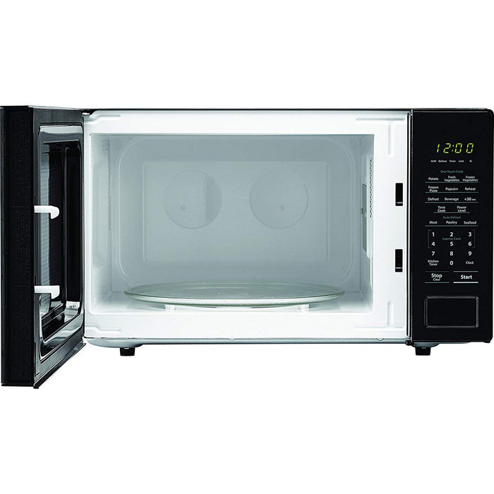 Sharp 1.1 cu ft 1000w touch microwave 11.25  turntable Bezel-less Design