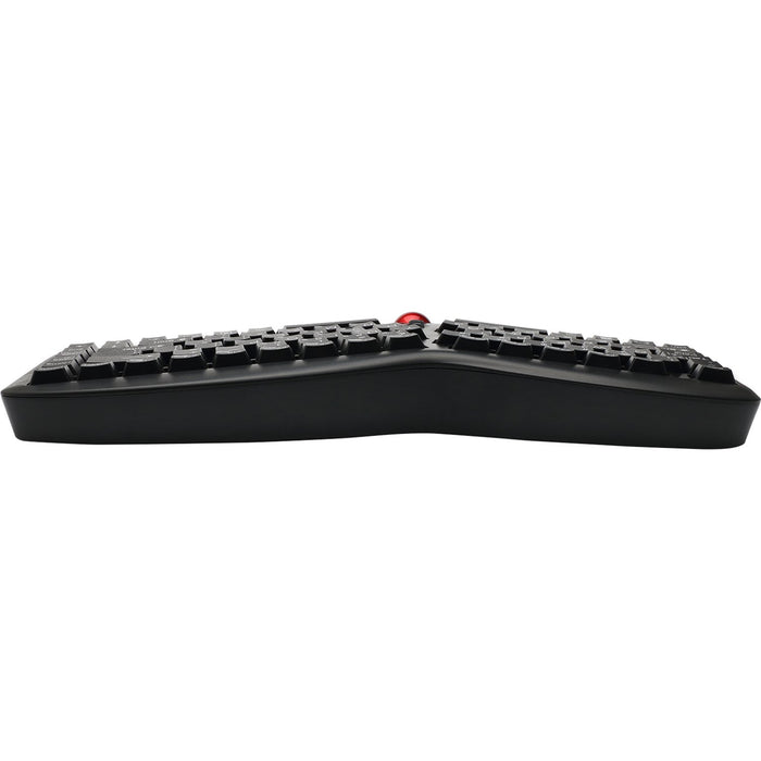 Adesso Tru-Form Media 3150 2.4 GHz Wireless Ergo Trackball Keyboard