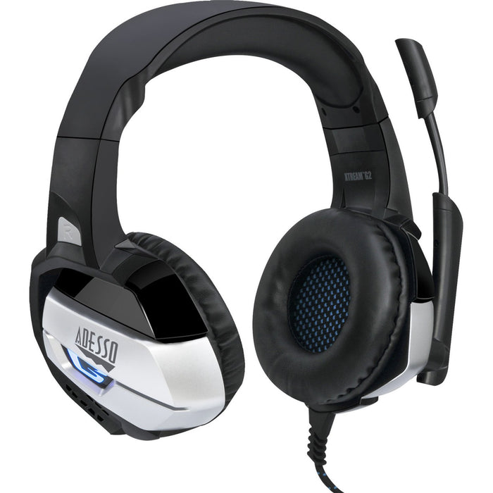 Adesso Xtream G2 Stereo USB Gaming Headphone/Headset with Noise Canceling Microphone