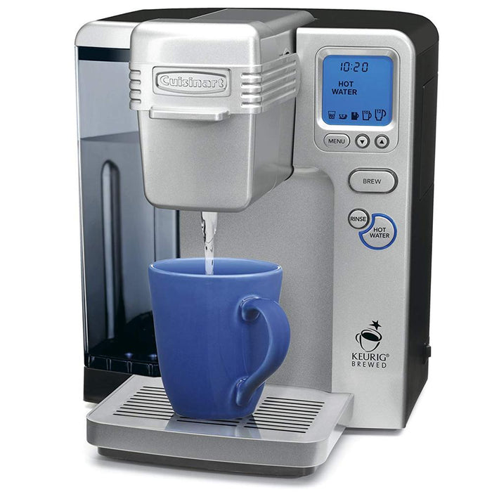 Cuisinart SS-700 Single Serve Keurig Brewing System (Refurbished) w/ Coffee Drinker Bundle