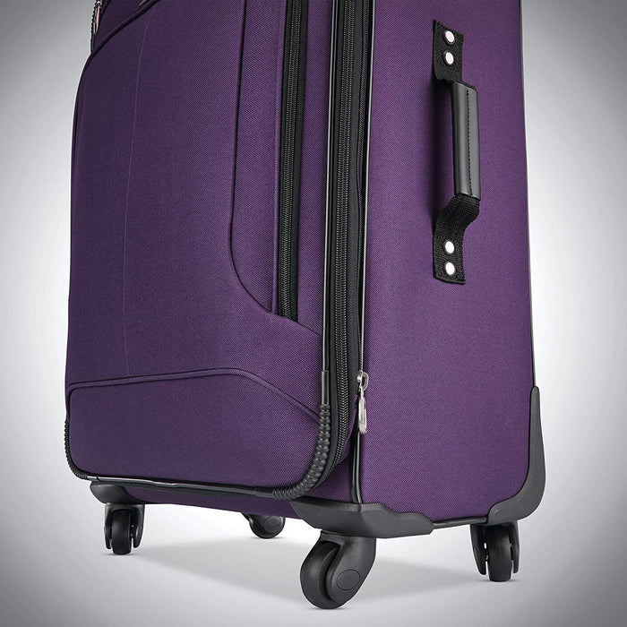 American Tourister Pop Max 3 Piece Luggage Spinner Set - 29/25/21(Purple)(115358-1717)