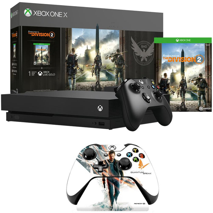 Microsoft Xbox One X 1 TB Console with The Division 2 + Controller Stand