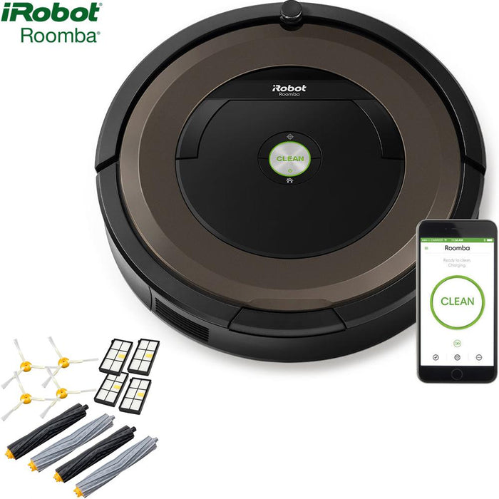 iRobot Roomba 890 Robot Vacuum Cleaner with Replenishment Kit