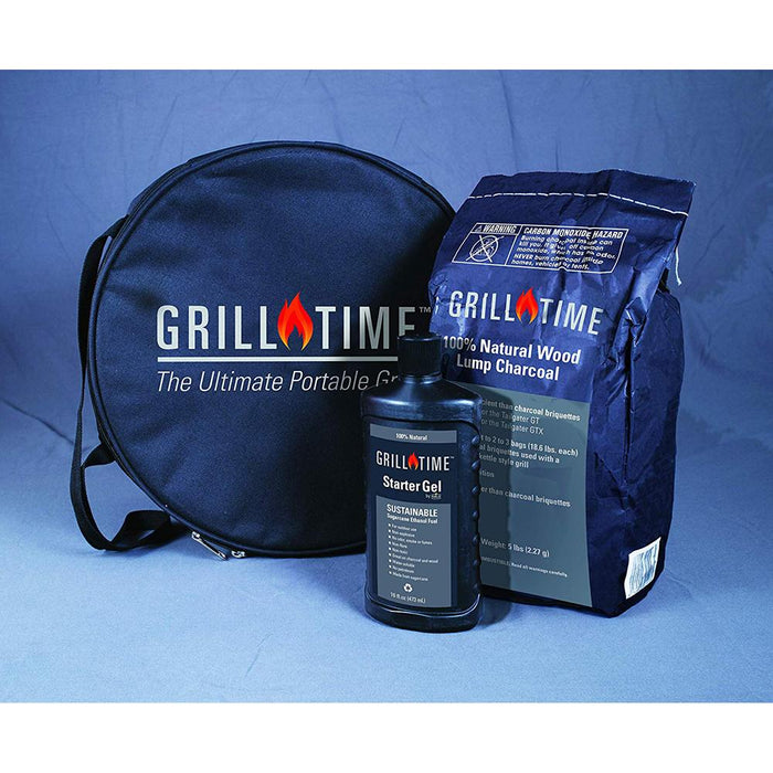 Lotus Grill Tailgater GT Portable Charcoal Grill - Gray - (UPG-R-13)