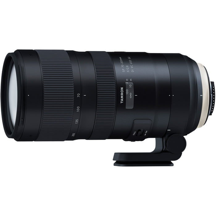 Tamron SP 70-200mm F/2.8 Di VC USD G2 Canon EF Lens + TAP-In Console + Backpack Bundle