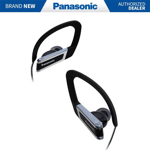 Panasonic RP-HSC200-K Sports Clip Earphones with iPhone Controller (Black)