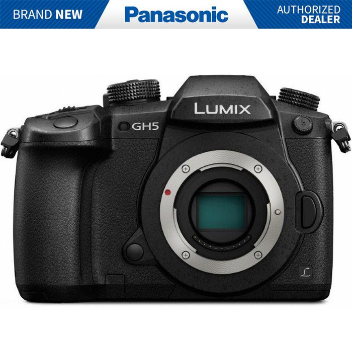 Panasonic LUMIX GH5 20.3MP 4K Mirrorless Digital Camera with WiFi (Body)