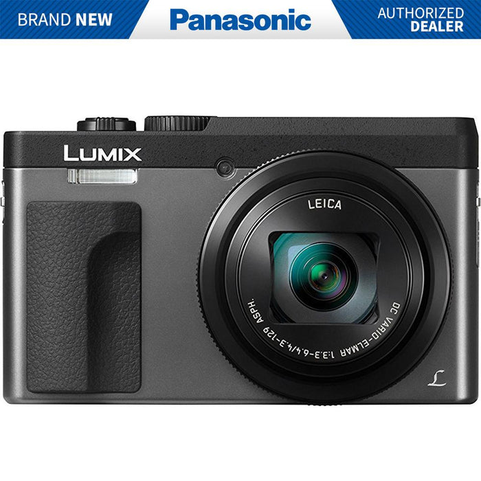 Panasonic DMC-ZS70S Lumix 20.3 Megapixel 4K Digital Camera Silver w/ Wi-Fi + 3" LCD Screen