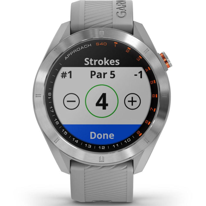 Garmin Approach S40 Golf Watch - (010-02140-00) with 1 Year Extended Warranty