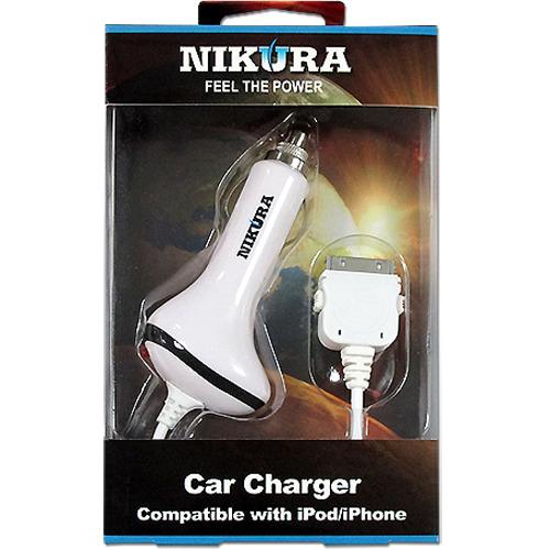 Nikura Car Charger for Ipod/ipad/Iphone 5