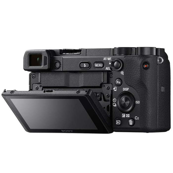 Sony a6400 Mirrorless 4K Camera Body ILCE-6400/B + 10-18mm F4 OSS Lens Kit Bundle