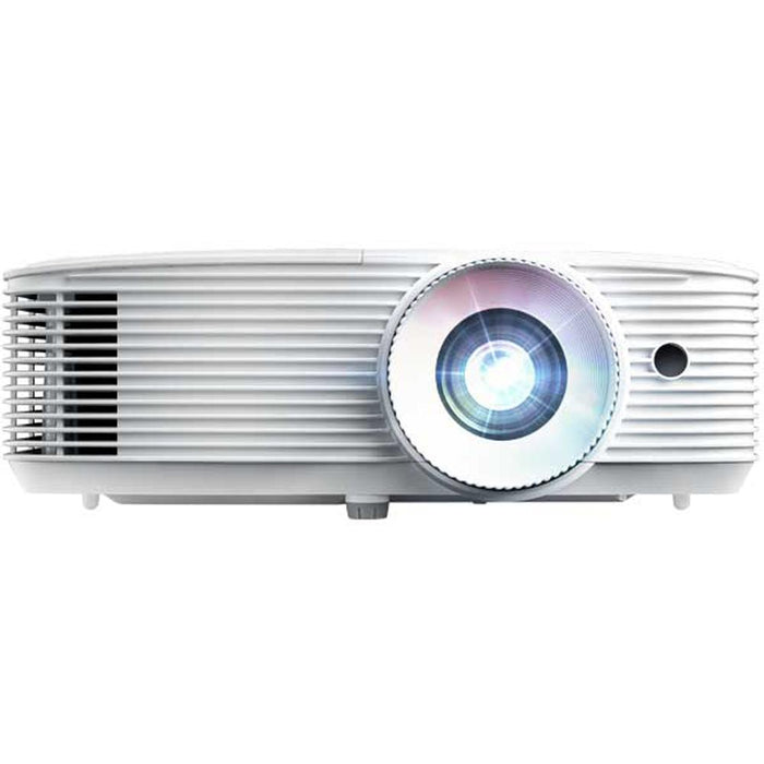 Optoma 3400 Lumens 1080p Home Theater Projector -White (HD27HDR) - Open Box