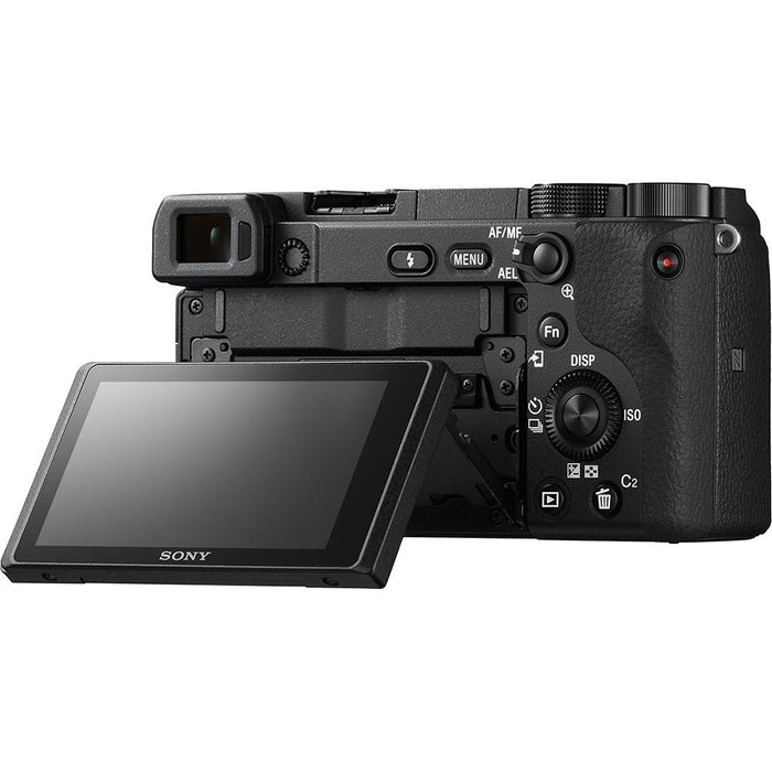 Sony a6400 Mirrorless APS-C Interchangeable-Lens Camera with 16-50mm Lens ILCE-6400L