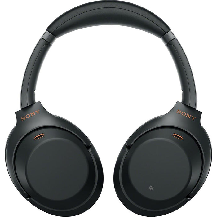 Sony WH1000XM3/B Premium Noise Cancelling Wireless Headphones with Microphone, Black