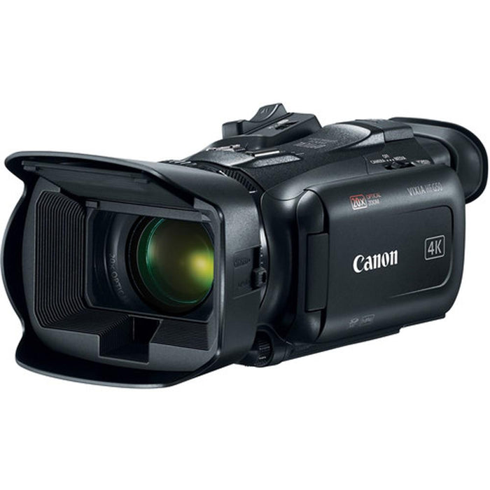 Canon Vixia HF G50 4K UHD Video Camcorder + Case + VEO 2 Pro Tripod Essential Bundle