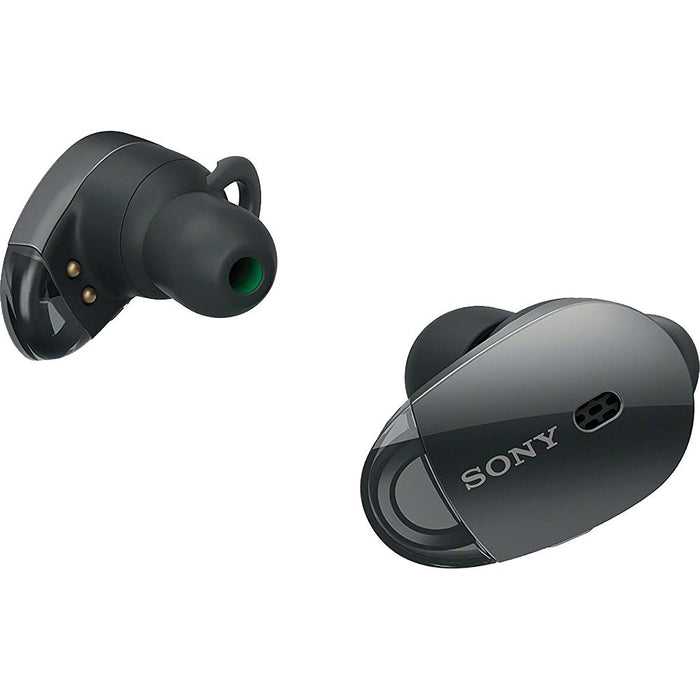Sony WF1000X/BM1 Premium Noise Cancelling True Wireless Headphones, Black - Open Box