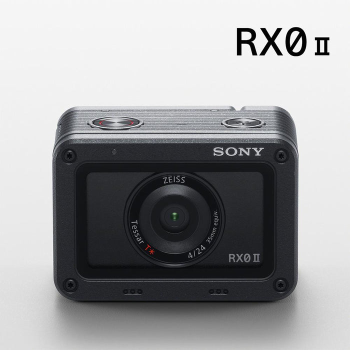 Sony Cyber-shot RX0 II 1" Sensor Ultra-Compact Camera +64GB Outdoor Mount Kit