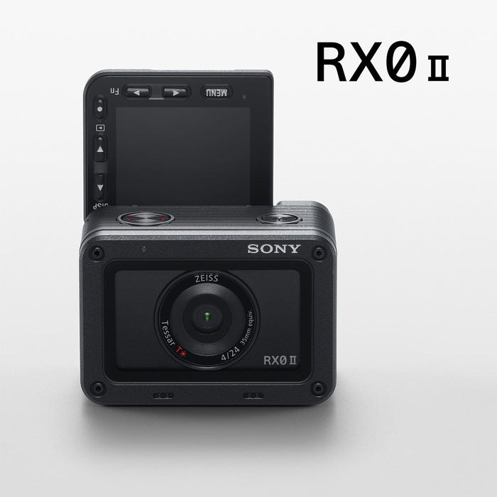 Sony Cyber-shot RX0 II 1" Sensor Ultra-Compact Camera +64GB Outdoor Mount Kit