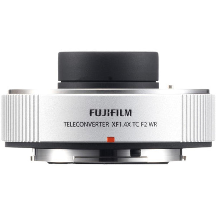Fujifilm XF200mmF2 R LM OIS WR Lens w/ Teleconverter Kit + 2x 128GB Memory Card
