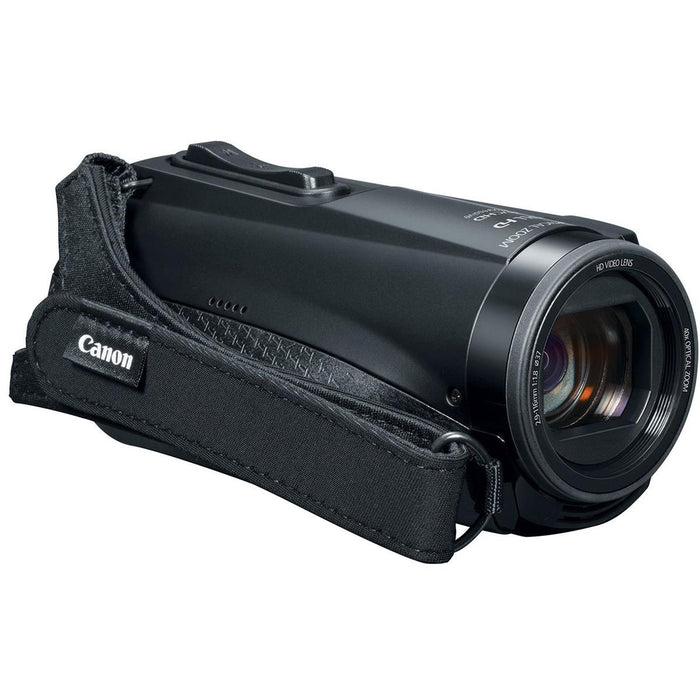 Canon VIXIA HF W10 Camcorder Full HD 1080p Waterproof Camera + Deco Gear Case Bundle