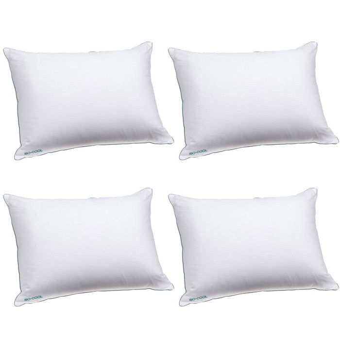 SleepBetter Isotonic Iso-Cool Polyester Pillow with Outlast Cover Queen 4 Pack